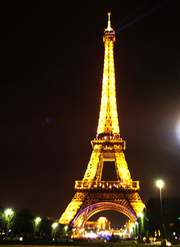 Tour Eiffel in der Nacht