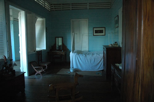 Schlafzimmer im Kolonialhaus