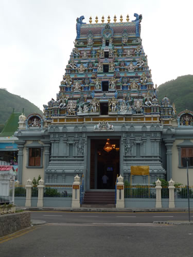Hindu Tempel mitten in Viktoria