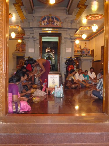 Im Hindu Tempel